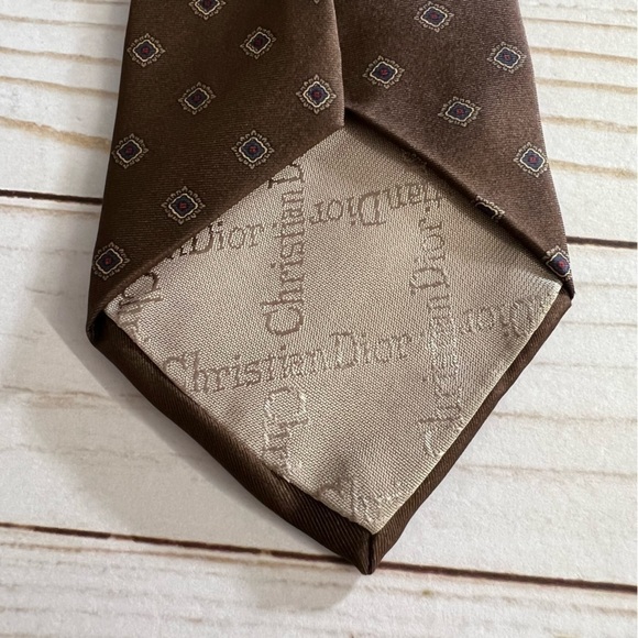 Lot of Four Vintage Ties (Christian Dior, Robert Talbott) - Picture 4 of 14